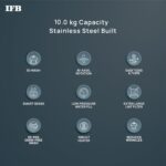 IFB 10 kg Fully Automatic Top Load with In-built Heater Black, Grey  (TL - SIBS 10Kg Aqua) - Image 3