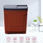 Godrej 8 kg 5 Star Semi-Automatic Top Loading Washing Machine (WSEDGE ULT 80 5.0 DB2M CSRD) - Image 3