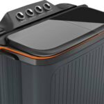 Lloyd 7.5 kg Semi Automatic Top Load Washing Machine Black, Orange (GLWMS75AVGEL)