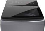 BOSCH 8 kg Fully Automatic Top Load Washing Machine with In-built Heater Grey (WOE802D7IN) - Image 5