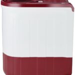 Whirlpool 8 Kg Ace Super Soak Coral Red Semi Automatic Top Loading Washing Machine Coral Red (30275)