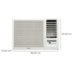 HITACHI Kaze Plus 1.5 Ton 3 Star Fixed Speed Window AC (RAW318HIDO) - Image 5